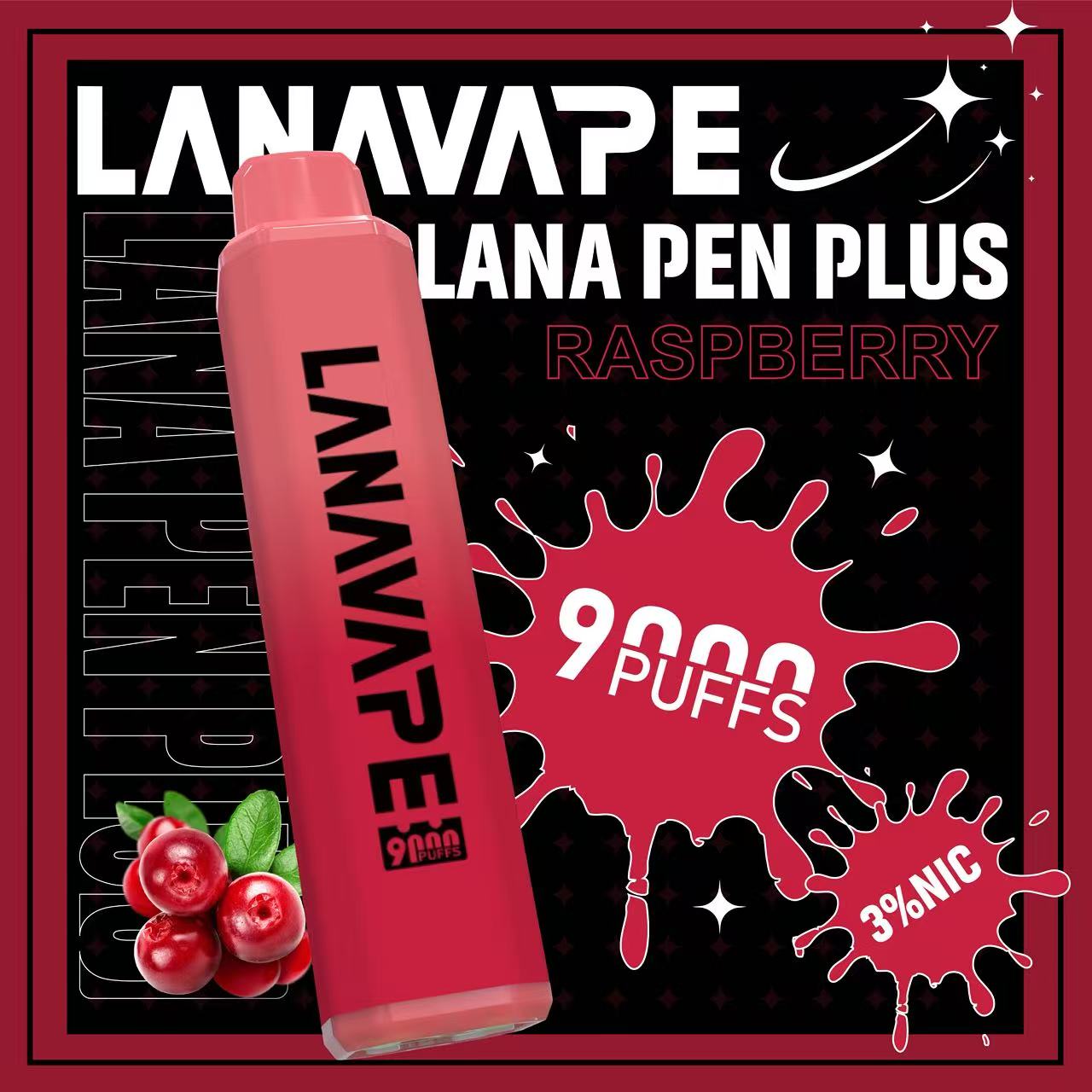 lana pen9000口蔓越莓 lana pen9000口蔓越莓